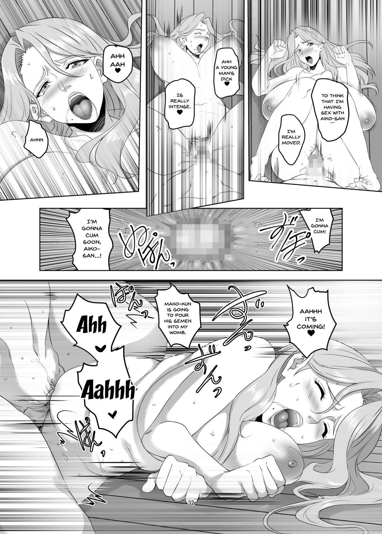 Hentai Manga Comic-Your Mom's A Pretty Good Woman, Huh? Ch.1-Read-31